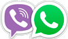 whatsapp&viber
